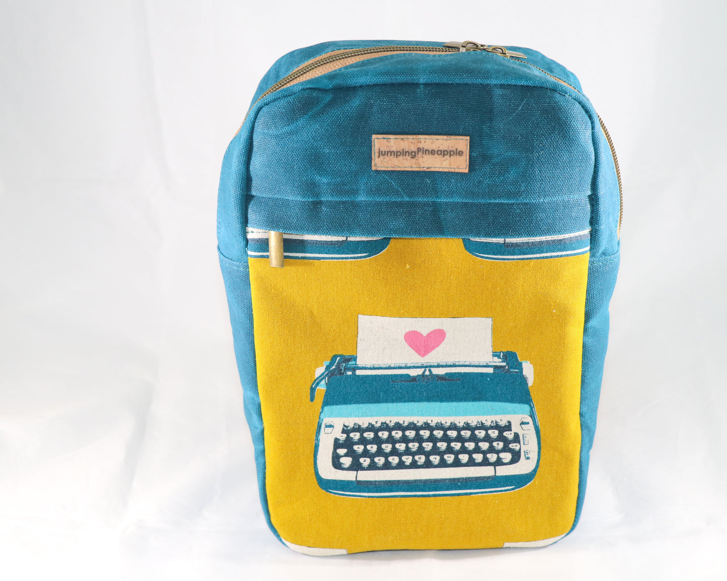front view of sling backpack