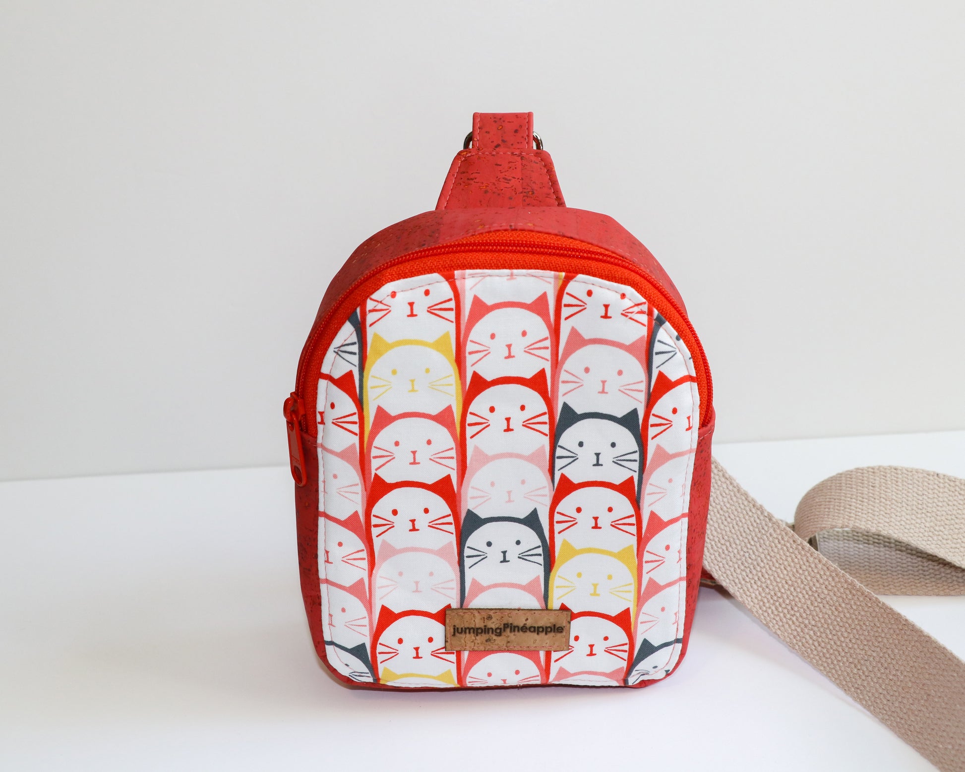 ful mini sling backpack Coral cats mini backpack sling